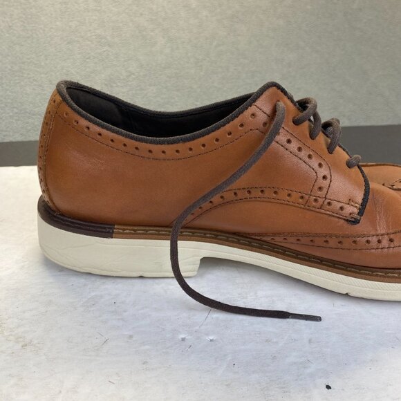 Cole Haan Men\'s Original Grand Wingtip Oxford Brown Leather Size 11M C34120 main image 8